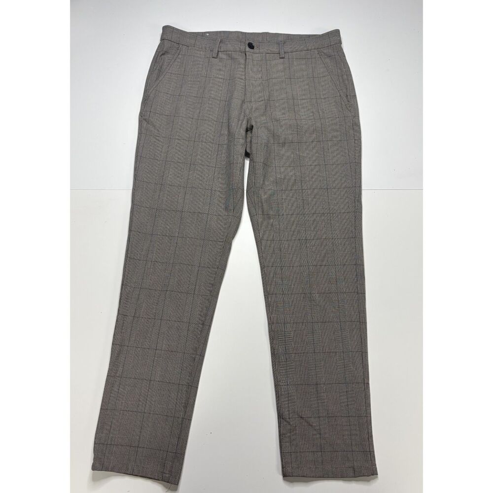 Zara Gray Striped Pants Mens 32 Fancy Old Money